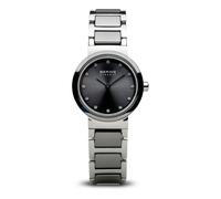 BERING Women Analog Quartz Ceramic Collection Watch with Stainless Steel/Ceramic Strap & Sapphire Crystal