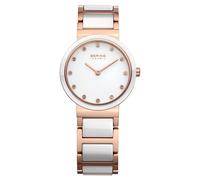 Bering 10729-766 Quartz 5 Atm 29 Mm Woman Watch Golden Woman