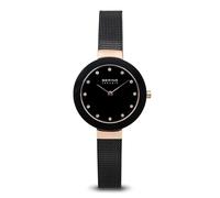 BERING 11429-166 Black Milanese Mesh Bracelet Watch - W7486