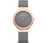 Bering , Classic Slim Design Watch with Swarovski Elements ,Gray female, Sizes: ONE SIZE