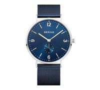 BERING 14040-307 Classic Blue Milanese Mesh Bracelet Watch - W74189