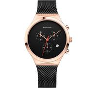 BERING Women Analog Quartz Classic Collection Watch with Stainless Steel Strap & Sapphire crystal 14736-166
