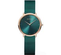 Bering Ladies' Green Ion Plated Ultra Slim Watch Green