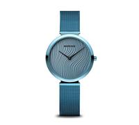 Bering Ladies Watch Wristwatch Ultra Slim Blue - 18434-397 Stainless Steel