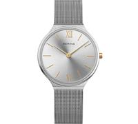 Bering 18434-010 Wristwatch Ultra-Slim 34mm 3ATM Quartz Unisex Silver Mesh strap