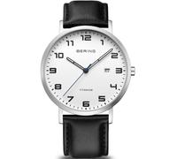 Bering 18640-404 Men's Titanium Mens Watch 40mm 5ATM