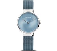 Bering 19031-308 Wristwatch Classic 31mm 3ATM Quartz Unisex Blue Silver Mesh ...