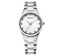 Bering 32327-701 5atm 27mm Watch Silver Woman