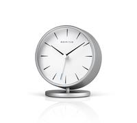 Bering Alarm Clock Table Clock Analog - 90096-044R Silver