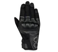 Bering Alias Black Vented Mens Motorcycle Summer Leather / Mesh Gloves