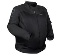 Bering Alias King Size Mesh Motorcycle Textile Jacket, black, size 4XL for Men