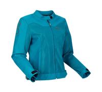 Bering Alias Ladies Moto Motorcycle Motorbike Textile Jacket Blue