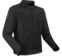 Bering Alias Mesh Motorcycle Textile Jacket, black, size S for Men