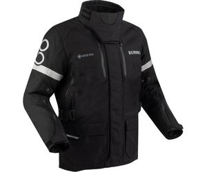 Bering Antartica GTX waterproof Motorcycle Textile Jacket, black, size L for Men