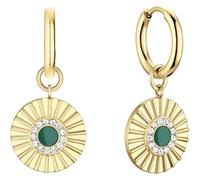 BERING Arctic Flowers Women's Earrings Stainless Steel Gold