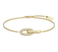 BERING Arctic Pavé Women's Bracelet Stainless Steel Gold 18cm