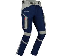 Bering Austral GTX waterproof Motorcycle Textile Pants, blue, size S for Men