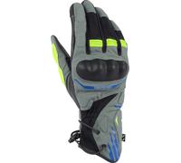 Bering Bakundu Motorcycle Gloves, black-grey-blue, size 3XL for Men