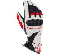 Bering Bakundu Motorcycle Gloves, black-grey-red, size L for Men