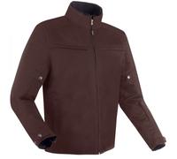 Bering Cruiser waterproof Motorcycle Textile Jacket, brown, size 4XL for Men