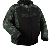 BERING BERING - Jacket Davis King Size Black / Camo 3XL