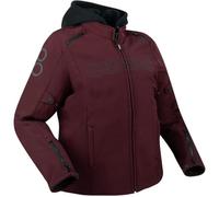 Bering Davis Queen Size waterproof Ladies Motorcycle Textile Jacket, red, size 44 for Women