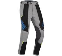 Bering Bakundu Motorcycle Textile Trousers, black-grey-blue, size M for Men