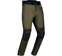 Bering Zephyr waterproof Motorcycle Textile Pants, green-brown, size L for Men