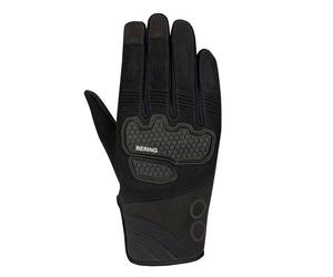 Bering Breeze Black Vented Mens Motorcycle Motorbike Summer Mesh Gloves