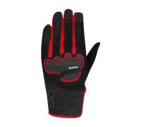 Bering Breeze Mesh Motorcycle Gloves, black-red, size M for Men