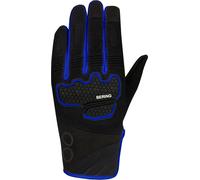 Bering Breeze Mesh Motorcycle Gloves, black-blue, size 3XL for Men