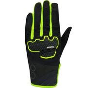 Bering Breeze Mesh Motorcycle Gloves, black-yellow, size L for Men