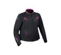 Bering Brutalia Queen Size Women´s MC Jacket Black/White/FuchsiaM Black,White,Fuchsia