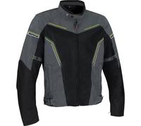 BERING CANCUN mesh textile jacket grey-black-yellow L