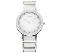 Bering Ladies Watch Wristwatch Slim Ceramic - 11435-754 Stainless Steel