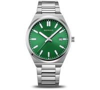 Bering Classic 17639-708 - Man - 40 mm - Analogue - Quartz - Sapphire Glass Green 18 mm