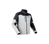 Bering Cronos waterproof Ripstop Motorcycle Textile Jacket, black-grey, size 3XL for Men