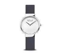 BERING Damen Quarz Uhr | Armbanduhr 31 mm Edelstahlgehäuse und Zifferblatt | Milanaisearmband | Saphierglas | 5 ATM | 15531