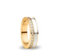 BERING Women's ring in shiny gold - Arctic Symphony Collection with stainless steel - Ebro 7