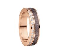 BERING Women Ring in polished Rosé gold - Arctic Symphony Collection with Stainless Steel - Dordogne 7