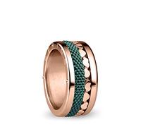 BERING Women's ring in shiny rose gold - Arctic Symphony Collection with stainless steel - Moldova 10
