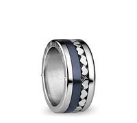BERING Women's ring in shiny silver - Arctic Symphony Collection with stainless steel - Maas 10