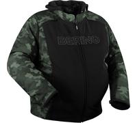 Bering Davis King Size waterproof Motorcycle Textile Jacket, black-multicolored, size 2XL for Men