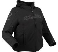 Bering Davis Queen Size waterproof Ladies Motorcycle Textile Jacket, black, size W-46