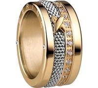 BERING Exchangeable Ring Combination for Women in Gold and Silver with the Distinctive Twist and Change System, Memel