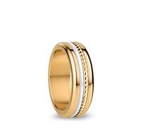BERING Exchangeable Ring Combination for Women in Gold and White with the Distinctive Twist and Change System, Kasai