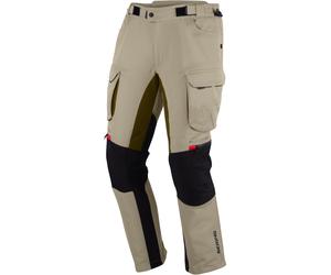 Bering Freeway waterproof Motorcycle Textile Pants, beige, size M for Men