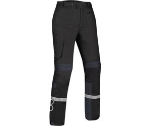 Bering Halifax 17353 waterproof Ladies Motorcycle Textile Pants, black-grey, size 40 for Women
