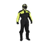 Bering Iwaki Neon Rain Suit, black-yellow, size 3XL for Men