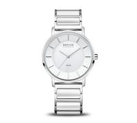 Bering Ladies Watch Wristwatch Ceramic Solar - 19535-754 Stainless Steel